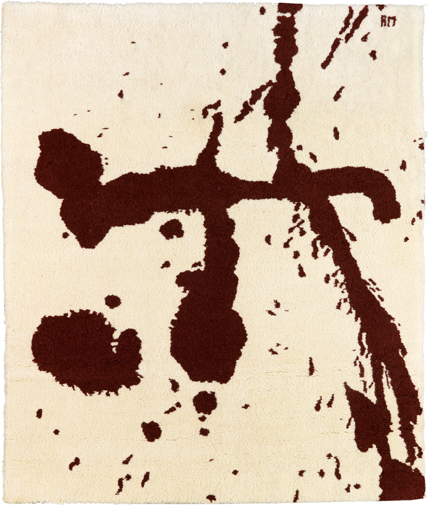 ROBERT MOTHERWELL (after) Africa Tapestry  Woven wool tapestry, 1970